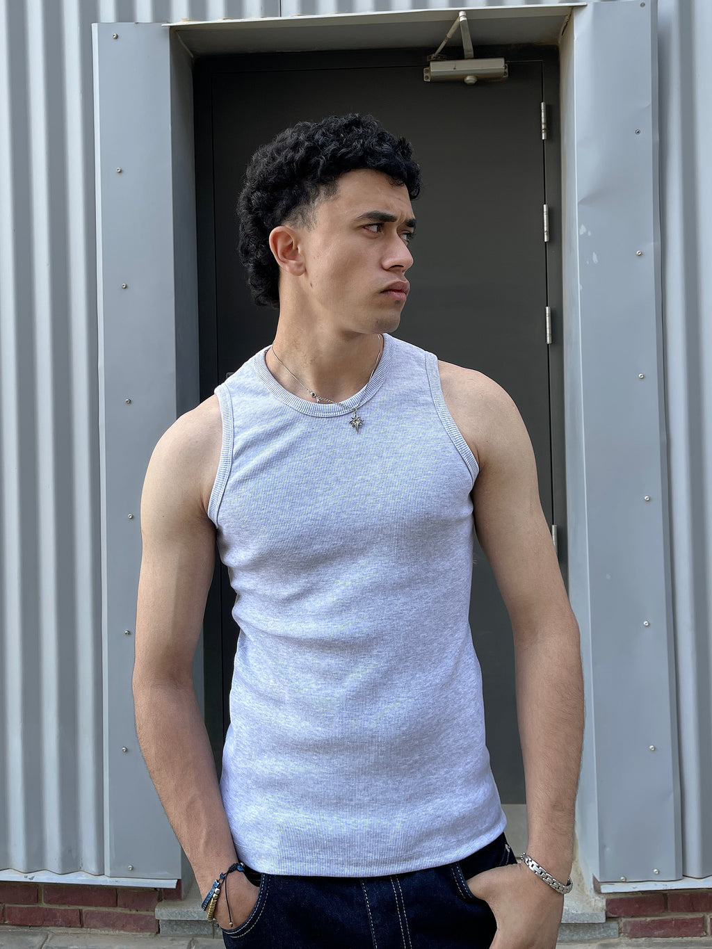 Tank Top Light grey