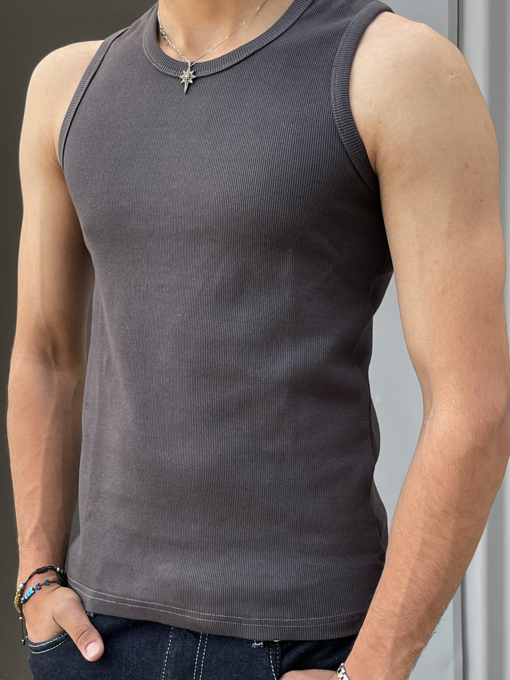 Tank Top Dark gray