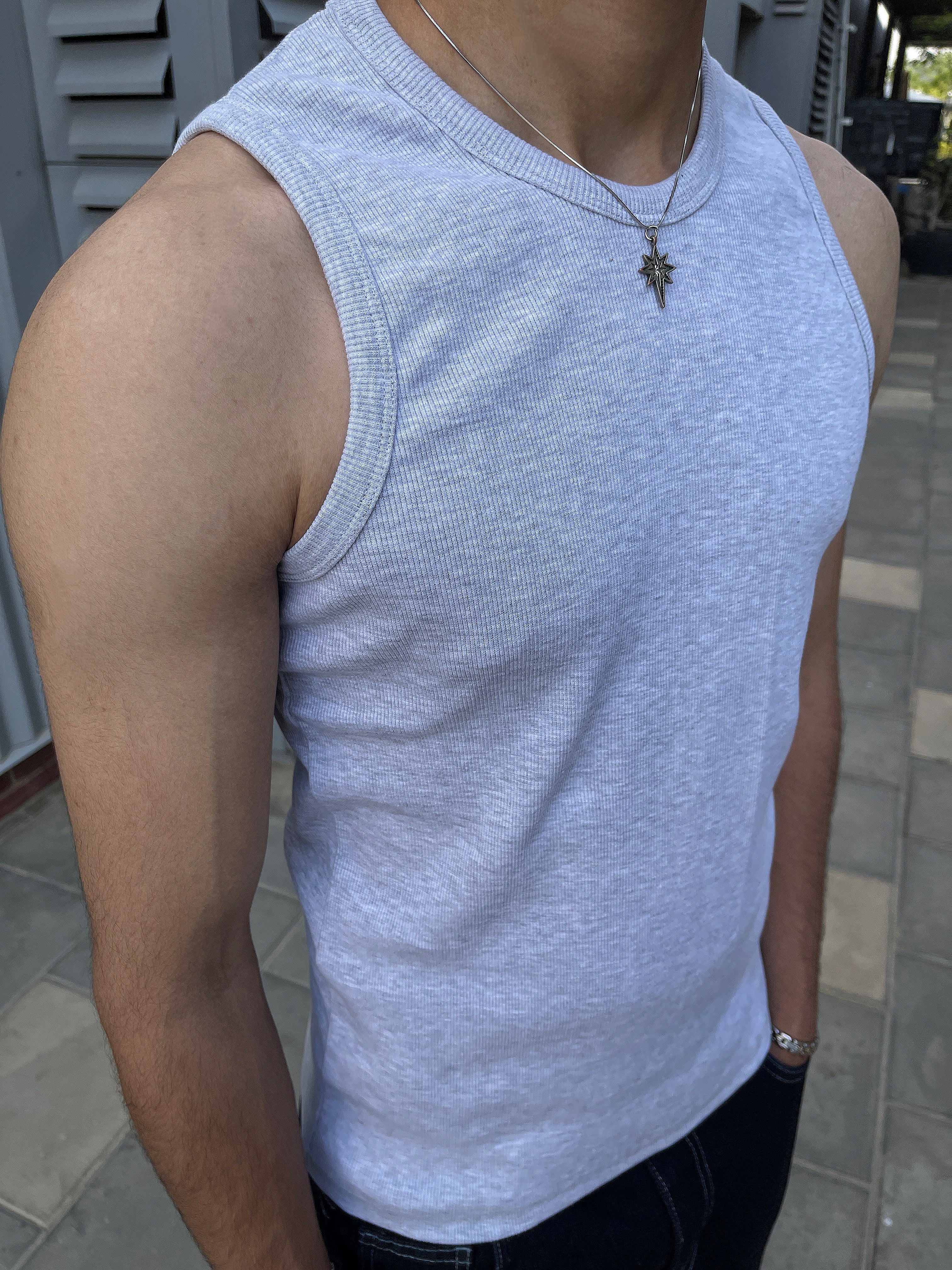 Tank Top Light grey